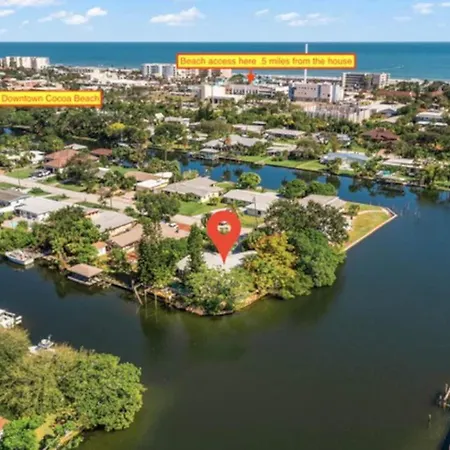 Coconut Cove - Heated Pool And Canal Cocoa Beach Exterior photo